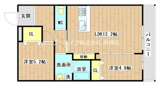 アーバンコート【1階】の間取り