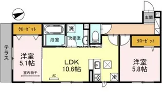 Grand Sophia【2階】の間取り
