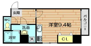 カステロミューラー【5階】の間取り