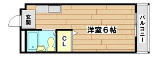 松が丘エンビイマンション【1階】の間取り