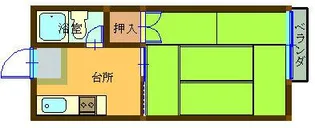 セレーネハイム第26【2階】の間取り