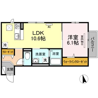 スペースゆう【1階】の間取り