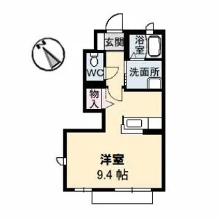 アレグリア【1階】の間取り