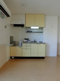 クレセント北峰A棟【201号室】のキッチン