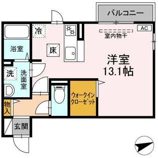 サンリット【1階】の間取り