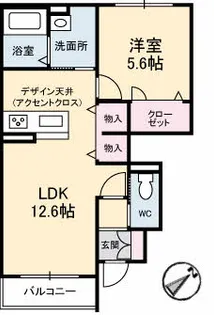 ドリーミオ【103号室】の間取り