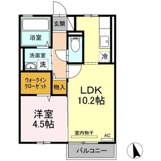 リバーポートSei【2階】の間取り