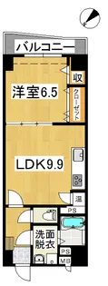 プレゼンス【6階】の間取り