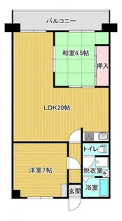 第一青葉マンション【308号室】の間取り