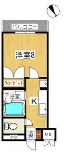 ピアコート【302号室】の間取り