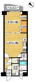 プレゼンスⅡ【6階】の間取り