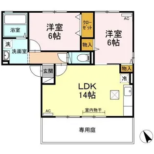 ウィルモア皆生S【103号室】の間取り