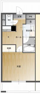 スカイマンションj【103号室】の間取り