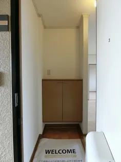 サンヨークC棟【201号室】の玄関