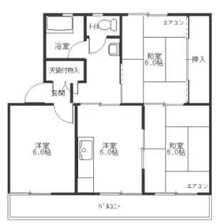 マルタカマンション【101号室】の間取り