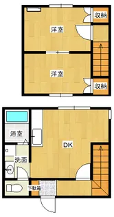 パープル【H号室】の間取り