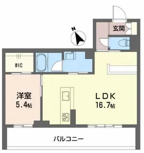 シャーメゾンエグゼクティブ東福原【303号室】の間取り