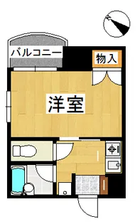 エクセル富士見【814号室】の間取り