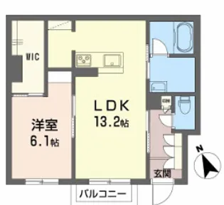 プレミアス【1階】の間取り