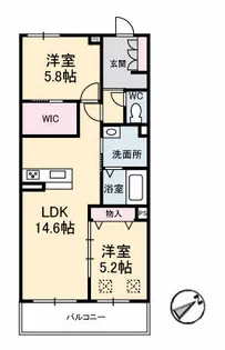 風の音【2階】の間取り