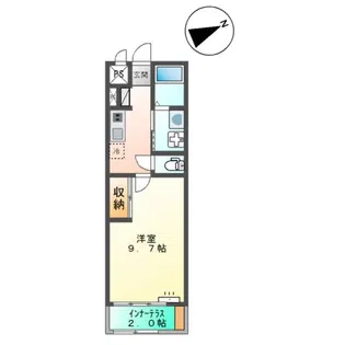 スウィートガーデン【1階】の間取り