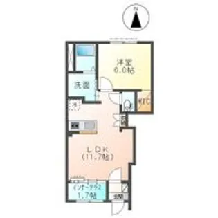 SORA 485【103号室】の間取り