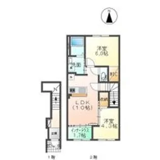 SORA 485【2階】の間取り