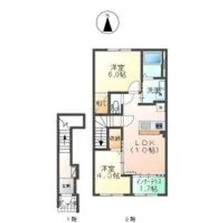 SORA 485【207号室】の間取り