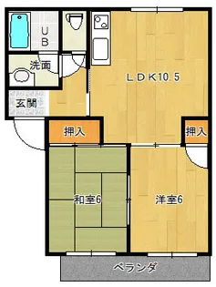 ドレミファ荘【305号室】の間取り
