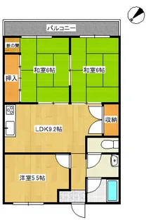 インフィオラータ【403号室】の間取り