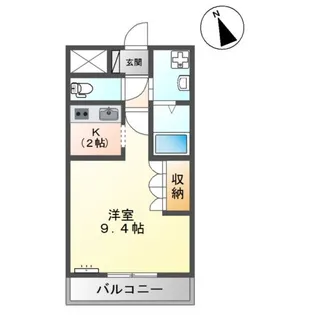 アクアサイド A棟【2階】の間取り