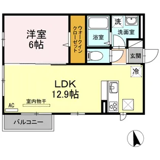 スペースゆう【1階】の間取り