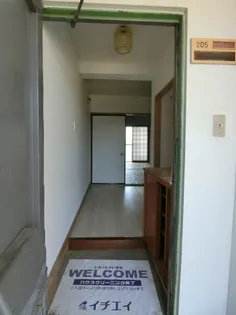 ネオハイツ安倍【101号室】の玄関