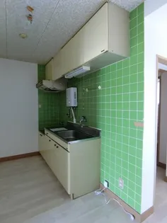 ネオハイツ安倍【101号室】のキッチン