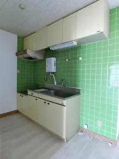 ネオハイツ安倍【101号室】のキッチン