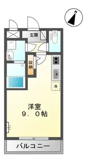 パーソナルマンション灘町【203号室】の間取り