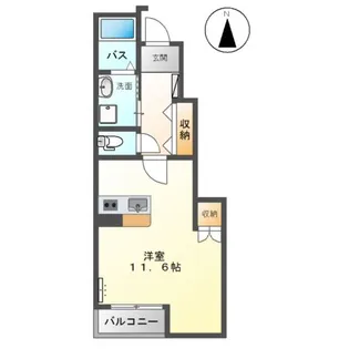 フェイバードパーク・Ⅲ【1階】の間取り