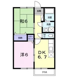 リレット・M【1階】の間取り