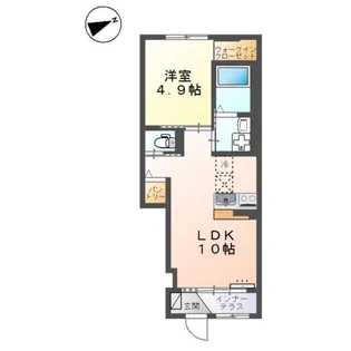 Grace Comfort(グレースコンフォート)【1階】の間取り