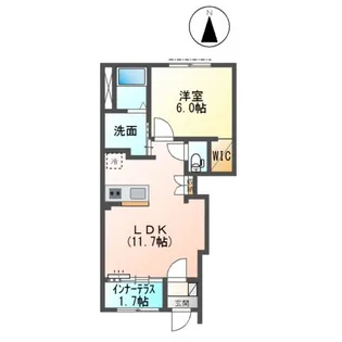SORA 485【106号室】の間取り