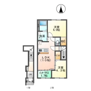 SORA 485【2階】の間取り