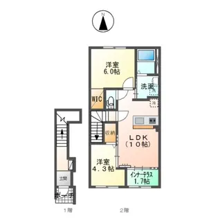 SORA 485【2階】の間取り