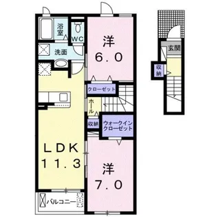 スタート ヒア【2階】の間取り