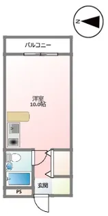 ニューksハイツ【111号室】の間取り