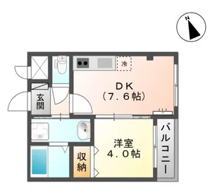 スピカ【301号室】の間取り