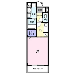 ピュアセルト森尾Ⅱ【2階】の間取り