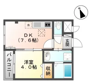 スピカ【1階】の間取り