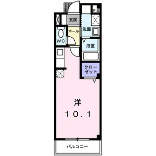 ピュアセルト森尾Ⅱ【2階】の間取り