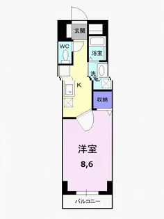 ヴェルアンジュ【4階】の間取り