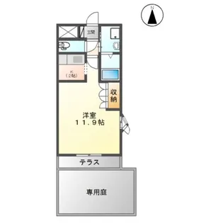 プロニティ表【1階】の間取り